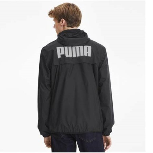 Puma Men's Essentials Rebel Windbreaker - Picture 4 of 4